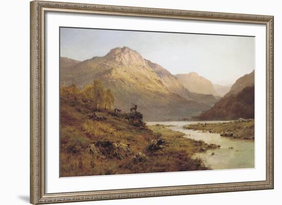 Morning, Inverness-Shire-Alfred De Breanski-Framed Giclee Print