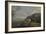 Morning: Landscape with Mares and Sheep, C.1770-80-George the Elder Barret-Framed Giclee Print