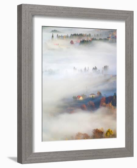 Morning Layers-Marcin Sobas-Framed Photographic Print