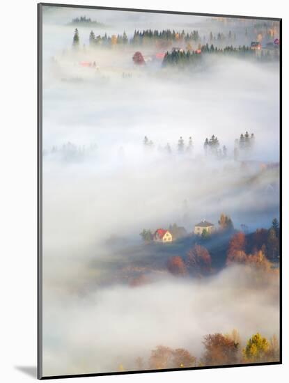 Morning Layers-Marcin Sobas-Mounted Photographic Print