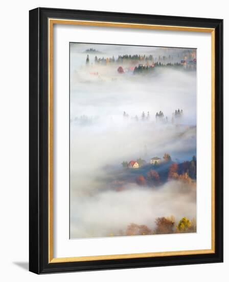 Morning Layers-Marcin Sobas-Framed Photographic Print