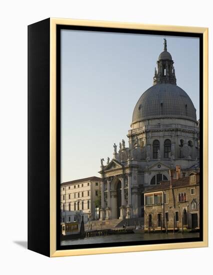 Morning Light, Chiesa Della Salute, Grand Canal, Venice, UNESCO World Heritage Site, Veneto, Italy-James Emmerson-Framed Premier Image Canvas