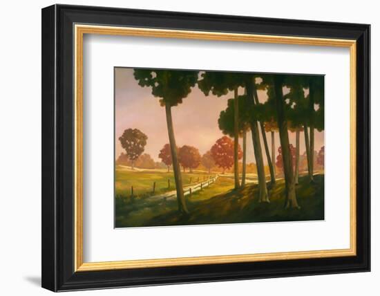 Morning Light II-Graham Reynolds-Framed Art Print