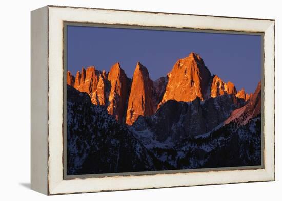 Morning Light on Mount Whitney-Paul Souders-Framed Premier Image Canvas