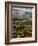 Morning Light over the Fields of Winter Wheat above the Tuscan Landscape-Terry Eggers-Framed Photographic Print