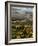 Morning Light over the Fields of Winter Wheat above the Tuscan Landscape-Terry Eggers-Framed Photographic Print