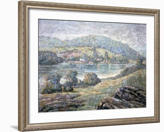 Morning Light, River Valley, Connecticut, 1919-Ernest Lawson-Framed Giclee Print