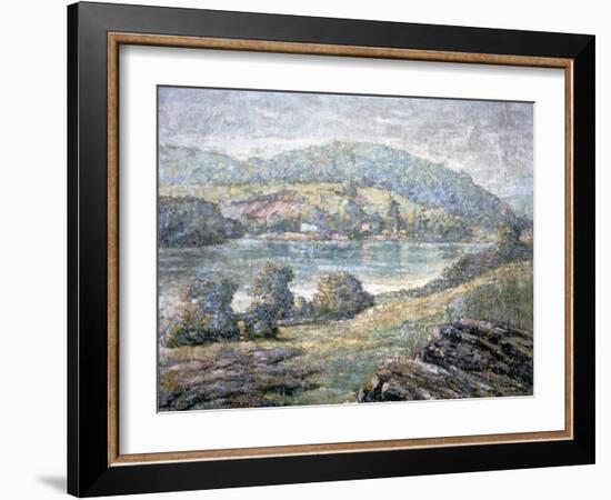 Morning Light, River Valley, Connecticut, 1919-Ernest Lawson-Framed Giclee Print