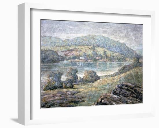 Morning Light, River Valley, Connecticut, 1919-Ernest Lawson-Framed Giclee Print