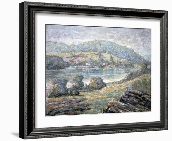 Morning Light, River Valley, Connecticut, 1919-Ernest Lawson-Framed Giclee Print