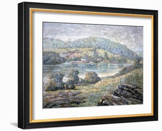 Morning Light, River Valley, Connecticut, 1919-Ernest Lawson-Framed Giclee Print