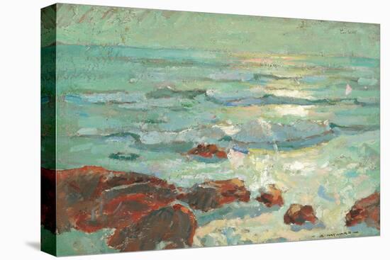 Morning Light, St Ives-Arthur Hayward-Framed Stretched Canvas