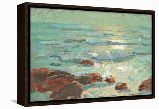 Morning Light, St Ives-Arthur Hayward-Framed Stretched Canvas