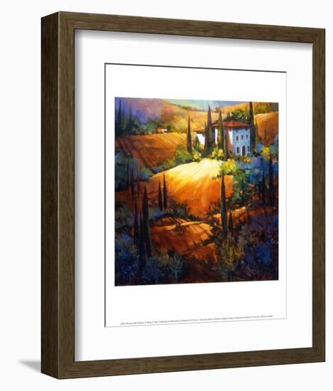 Morning Light Tuscany-Nancy O'toole-Framed Art Print