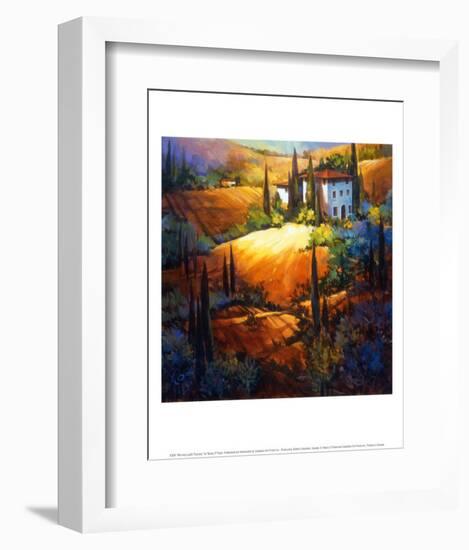 Morning Light Tuscany-Nancy O'toole-Framed Art Print