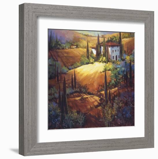 Morning Light Tuscany-Nancy O'toole-Framed Giclee Print