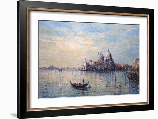 Morning Light Venice-John Sutton-Framed Giclee Print