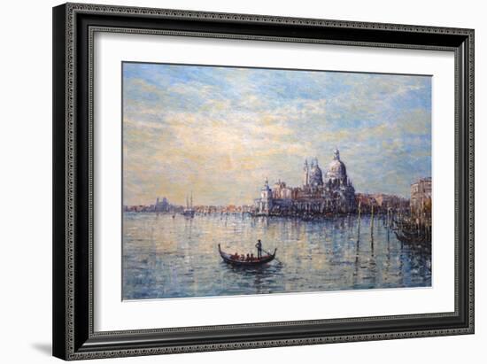 Morning Light Venice-John Sutton-Framed Giclee Print