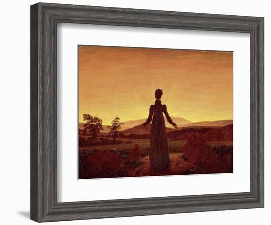 Morning Light-Caspar David Friedrich-Framed Giclee Print