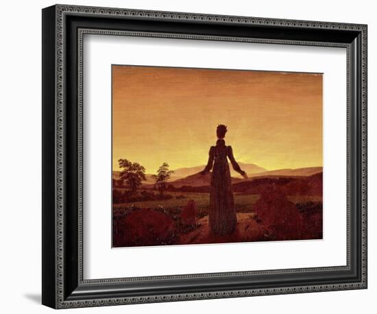 Morning Light-Caspar David Friedrich-Framed Giclee Print