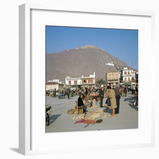 Morning market in Argos, 6th century BC-Unknown-Framed Photographic Print