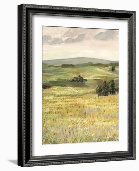 Morning Meadow II-Victoria Borges-Framed Art Print