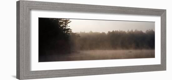 Morning Mist Adirondack State Park Old Forge Ny, USA-null-Framed Photographic Print