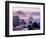 Morning Mist along Oregon Coast near Nesika, Oregon, USA-Adam Jones-Framed Photographic Print