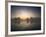 Morning Mist and Sunrise along Wetlands-Hans Strand-Framed Photographic Print