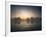 Morning Mist and Sunrise along Wetlands-Hans Strand-Framed Photographic Print