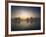 Morning Mist and Sunrise along Wetlands-Hans Strand-Framed Photographic Print