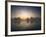 Morning Mist and Sunrise along Wetlands-Hans Strand-Framed Photographic Print