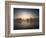 Morning Mist and Sunrise along Wetlands-Hans Strand-Framed Photographic Print