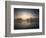 Morning Mist and Sunrise along Wetlands-Hans Strand-Framed Photographic Print