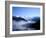 Morning Mist Covers Taisho-Ike Lake and Hodaka Mountain Range, Kamikochi, Nagano, Japan-null-Framed Photographic Print