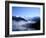 Morning Mist Covers Taisho-Ike Lake and Hodaka Mountain Range, Kamikochi, Nagano, Japan-null-Framed Photographic Print