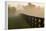Morning Mist & Fence, Kentucky 08-Monte Nagler-Framed Premier Image Canvas