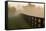 Morning Mist & Fence, Kentucky 08-Monte Nagler-Framed Stretched Canvas