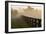 Morning Mist & Fence, Kentucky 08-Monte Nagler-Framed Photographic Print