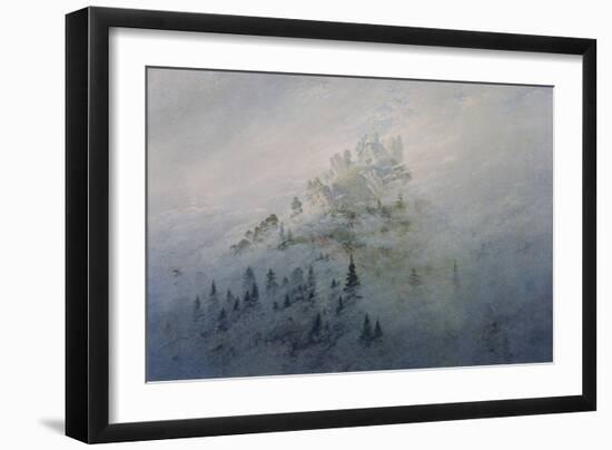 Morning Mist in Mountains,1808-Caspar David Friedrich-Framed Premium Giclee Print