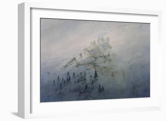 Morning Mist in Mountains,1808-Caspar David Friedrich-Framed Premium Giclee Print