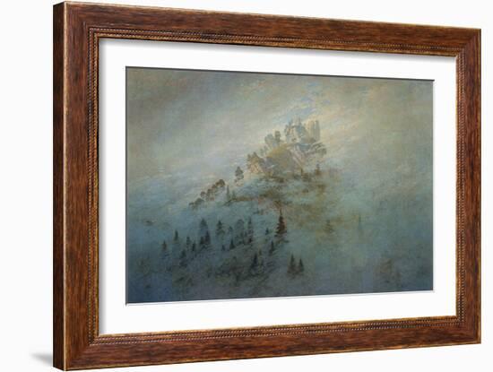 Morning Mist in the Mountains, 1808-Caspar David Friedrich-Framed Giclee Print
