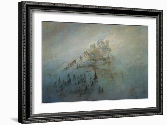 Morning Mist in the Mountains, 1808-Caspar David Friedrich-Framed Giclee Print