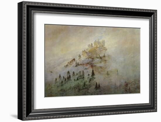 Morning Mist in the Mountains-Caspar David Friedrich-Framed Giclee Print