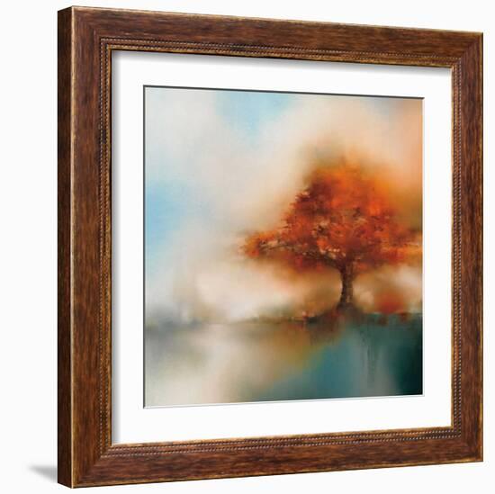 Morning Mist & Maple I-J^P^ Prior-Framed Giclee Print