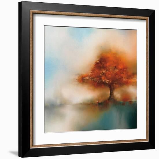 Morning Mist & Maple I-J^P^ Prior-Framed Giclee Print