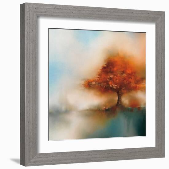 Morning Mist & Maple I-J^P^ Prior-Framed Giclee Print