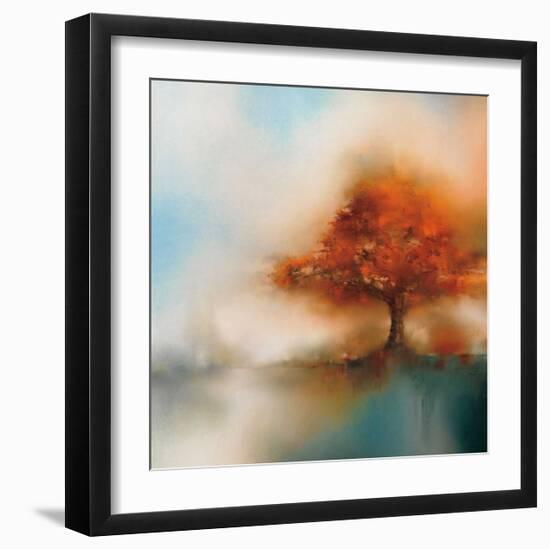 Morning Mist & Maple I-J^P^ Prior-Framed Giclee Print