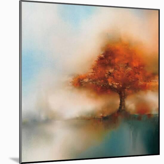 Morning Mist & Maple I-J^P^ Prior-Mounted Giclee Print