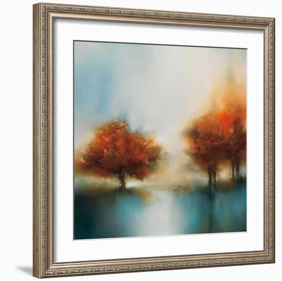 Morning Mist & Maple II-J^P^ Prior-Framed Giclee Print